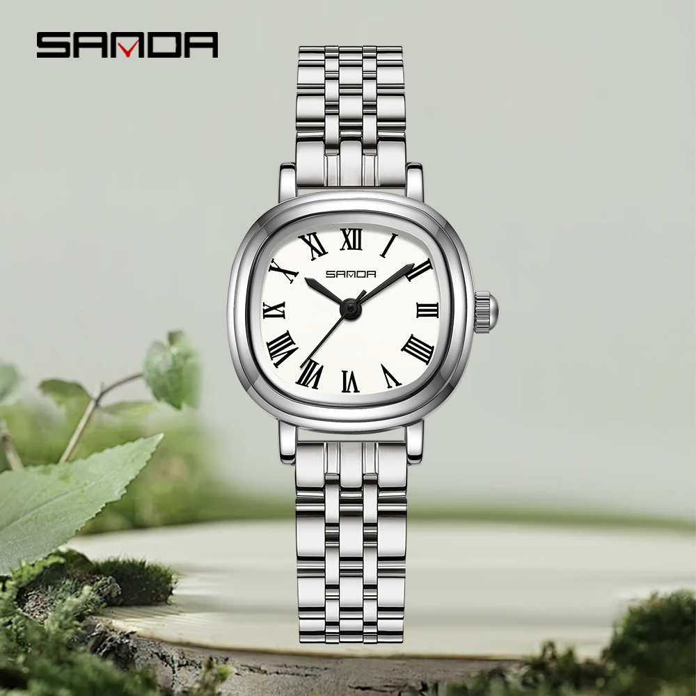Luxury Watch Top 10 - SANDA TOP 1137 ผู้หญิงควอตซ์นาฬิกาแฟชั่นและสง่างาม Rose Gold