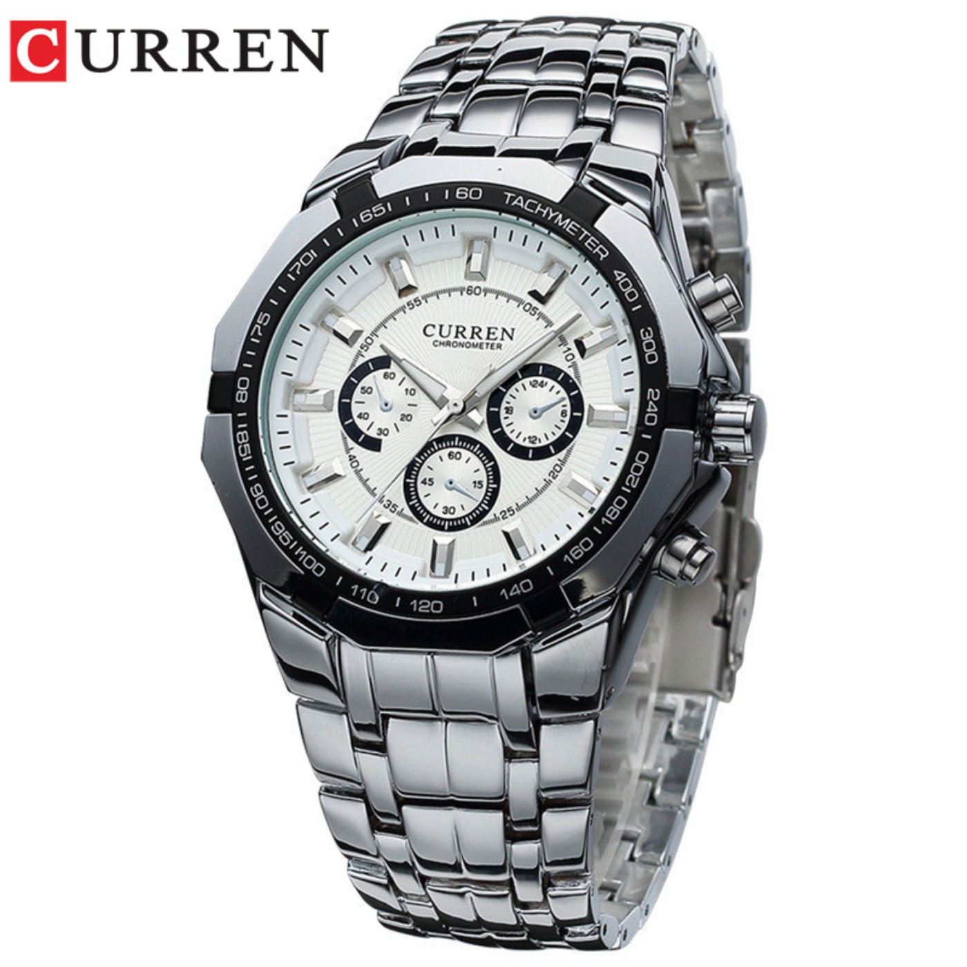 Luxury Watch Wallpaper - CURREN ผู้ชายแบรนด์หรูทหารกีฬาบุรุษนาฬิกาเหล็กควอตซ์นาฬิกาผู้ชายนาฬิกากันน้ำธุรกิจนาฬิกาเรลิโอ มาสคูลิโน