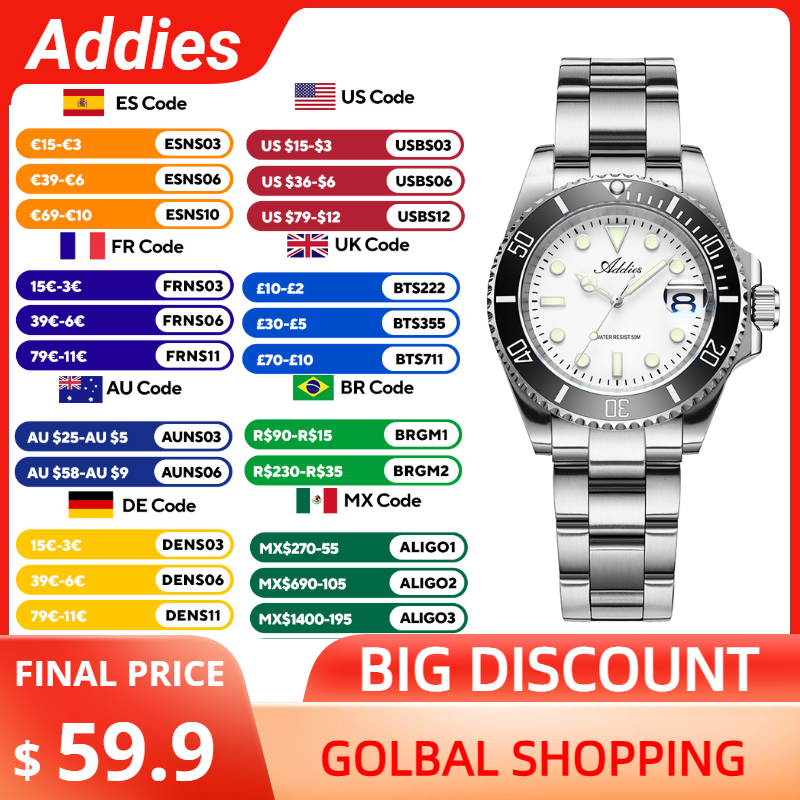 Luxury Watch All Brands - ADDIES 2026 ใหม่หรูหราผู้หญิงนาฬิกาแบรนด์ชั้นนำ BGW9/C3 ซุปเปอร์ลูมินัสเซรามิค BEZEL