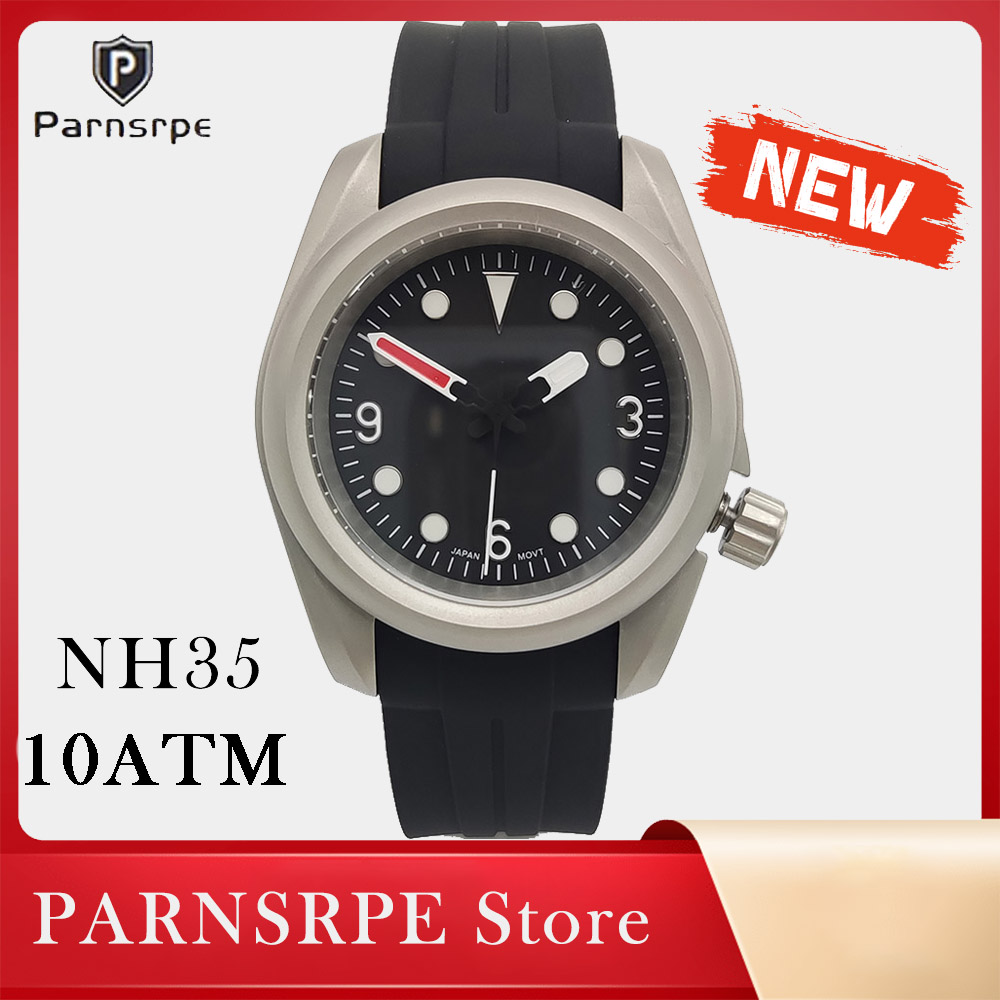 Diver Watch 300M - 38 มม.ดําน้ํานาฬิกาผู้ชาย NH35 การเคลื่อนไหวอัตโนมัติ 200 M