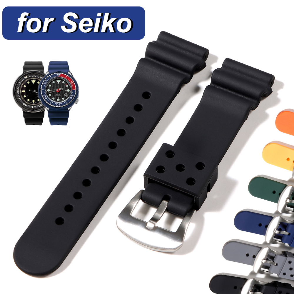 Seiko Watch 5 Sports - 20 มม.22 มม.สําหรับนาฬิกา Seiko Prospex SRP777J1
