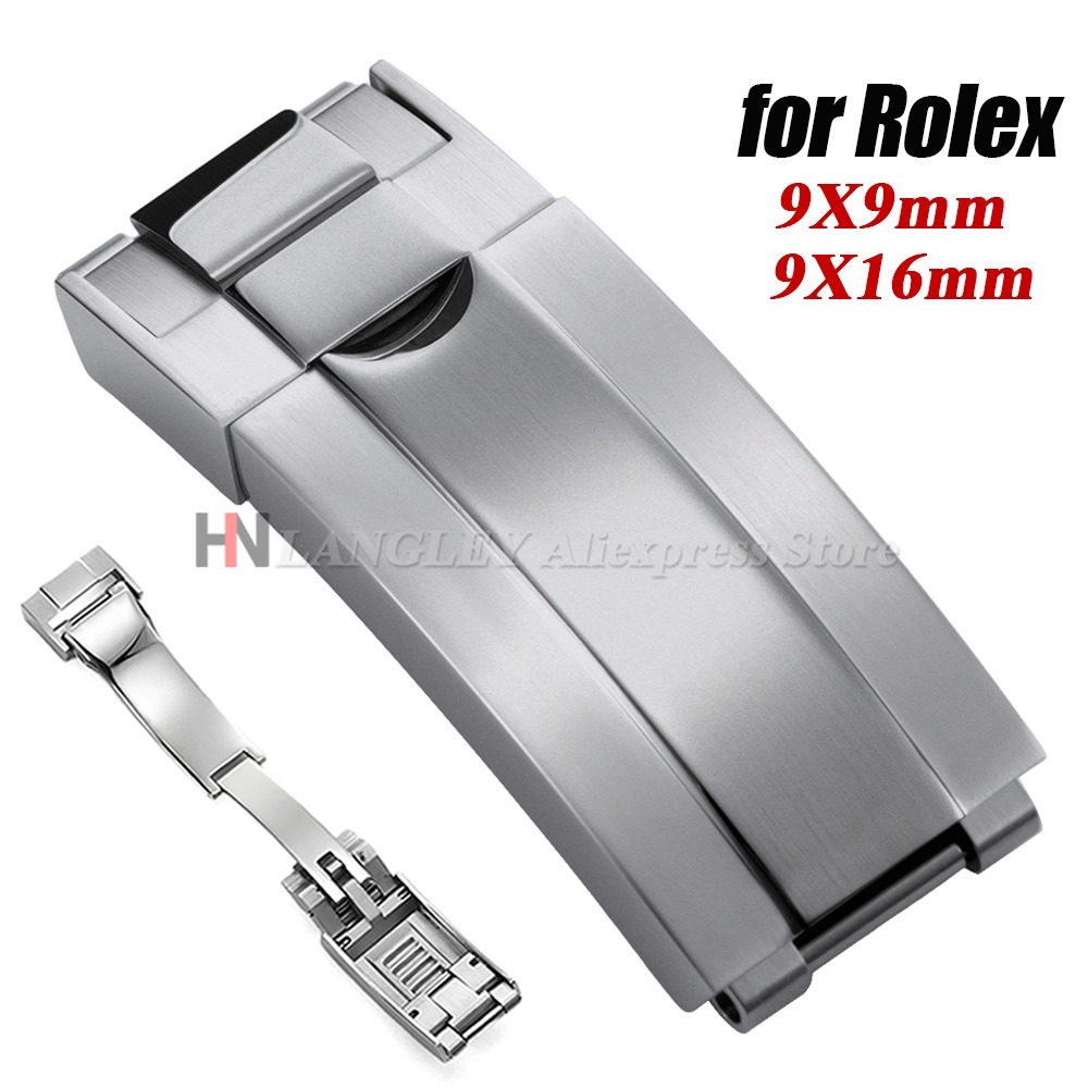 Luxury Watch Rolex - 9x9 มม.316L สแตนเลสสตีลความปลอดภัยนาฬิกาหัวเข็มขัด 9x16 มม.สําหรับ Rolex
