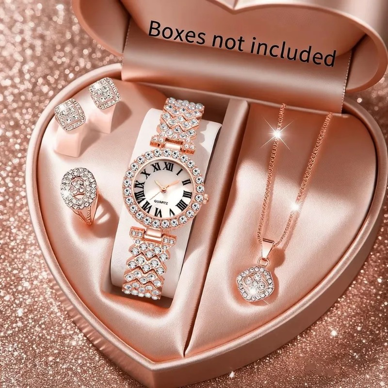 5 ชิ้น ชุดเครื่องประดับนาฬิกาข - Luxury Watch Organizer บทวิจารณ์และราคา