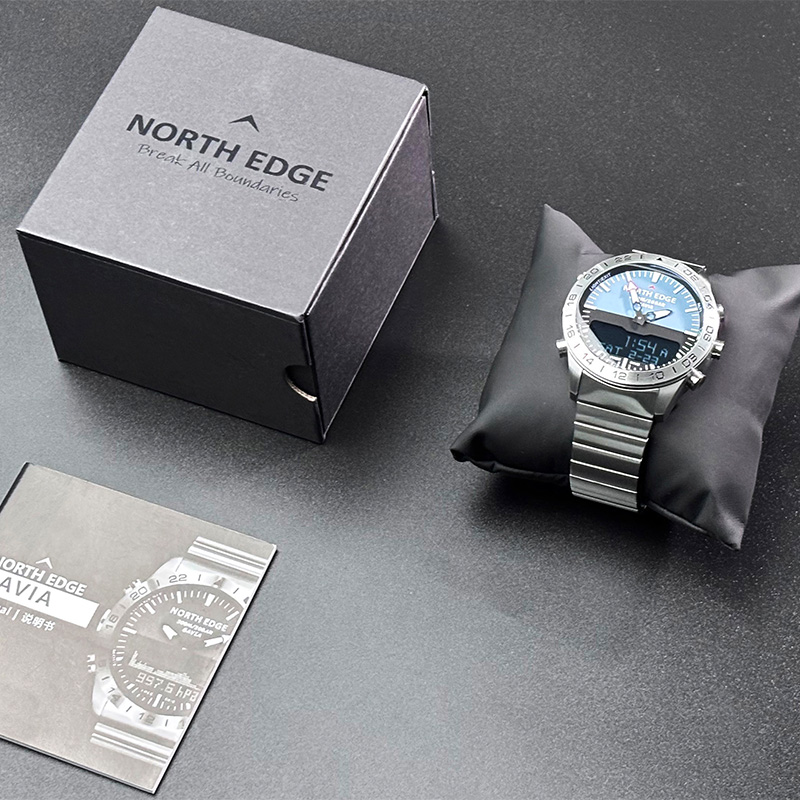 NORTH EDGE นาฬิกาดำน้ำสำหรับผู - Compass Watch Luxury บทวิจารณ์และราคา