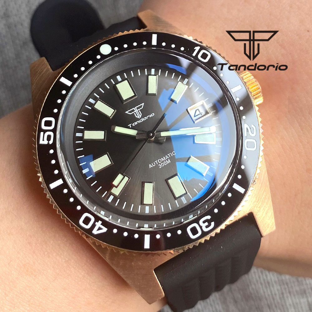 Tandorio 62 MAS CUSN8 Solid Br - Seiko Watch 5 Sports บทวิจารณ์และราคา