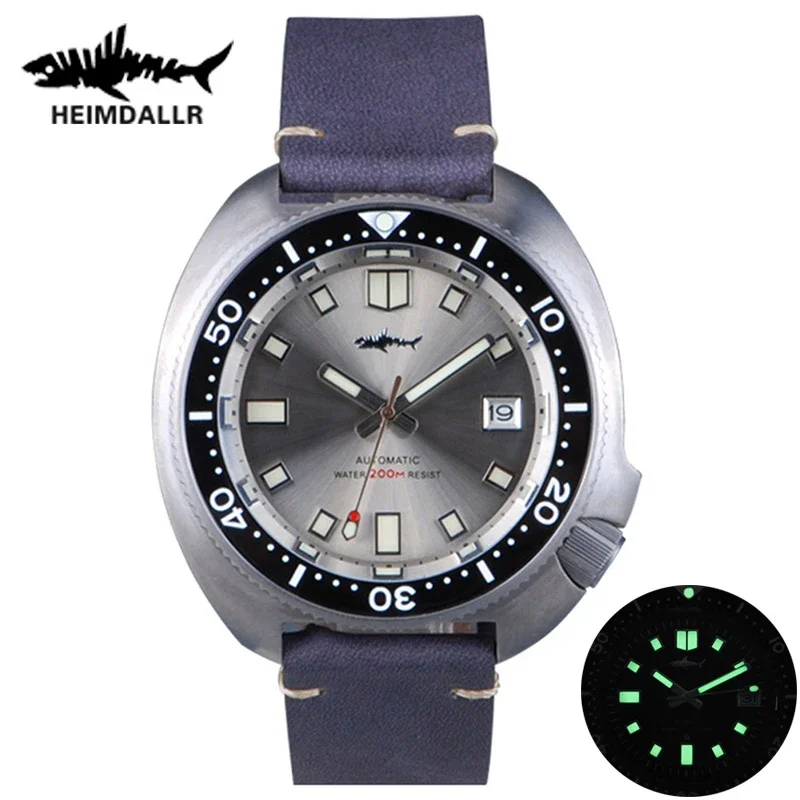 Heimdallr ผู้ชายไทเทเนียมเต่า  - Diver Watch 300M บทวิจารณ์และราคา