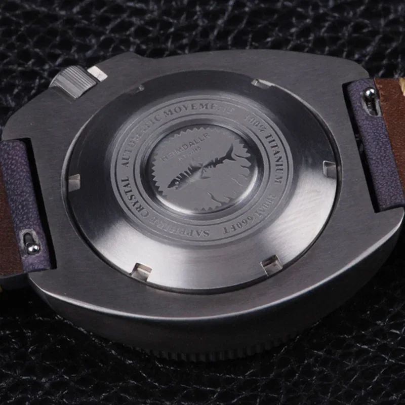 Heimdallr ผู้ชายไทเทเนียมเต่า  - Diver Watch 300M บทวิจารณ์และราคา