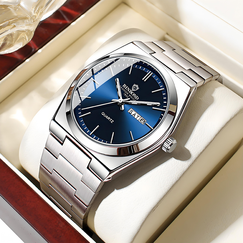 BINBOND นาฬิกาข้อมือผู้ชายของแ - Seiko Watch 5 Sports บทวิจารณ์และราคา