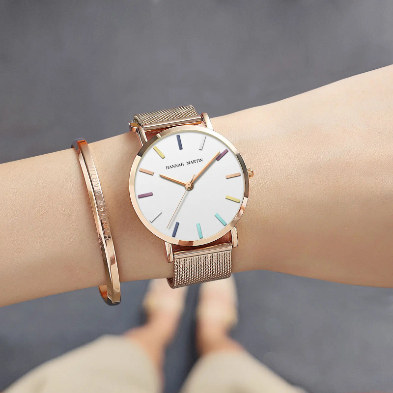 นาฬิกาข้อมือผู้หญิง ดีไซน์มินิ - Luxury Watch Brands Logo บทวิจารณ์และราคา