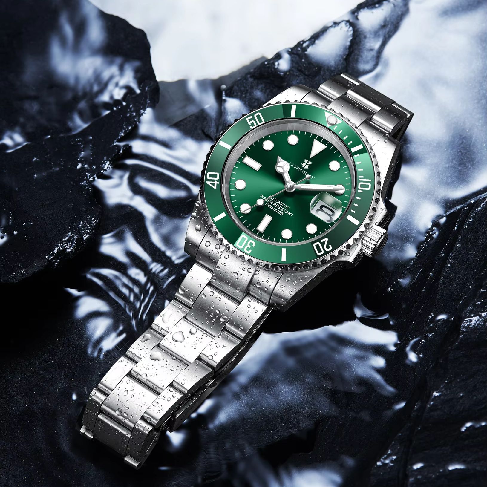 นาฬิกาข้อมือควอตซ์ CUSTOM Logo - Luxury Watch Brands Logo บทวิจารณ์และราคา