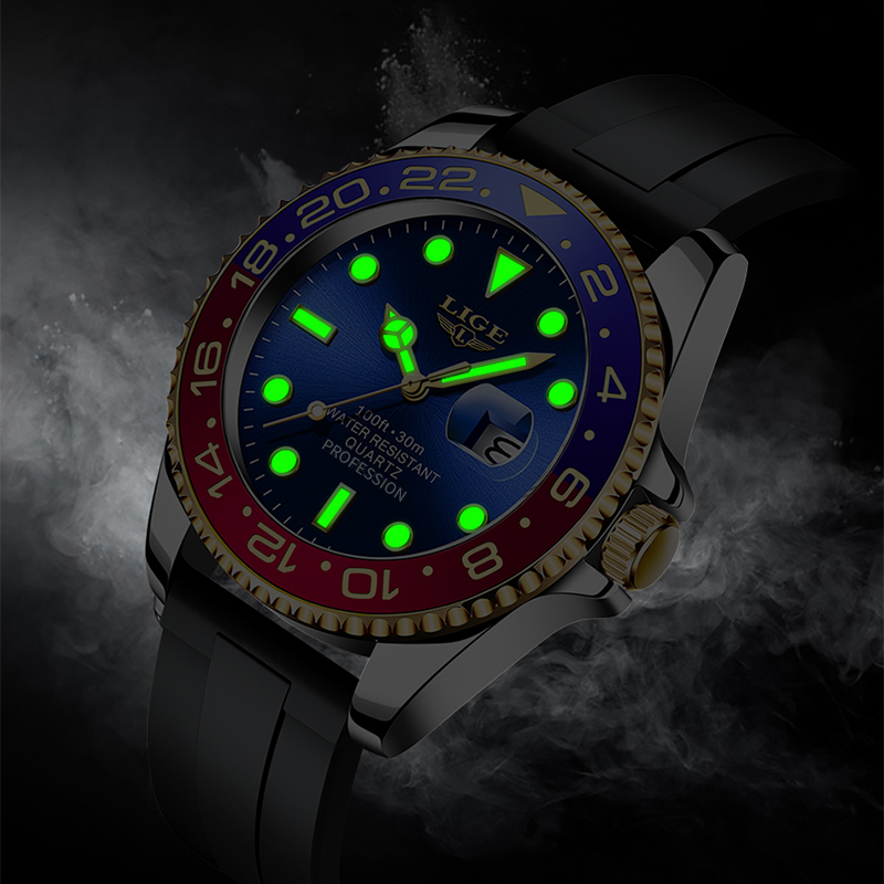 นาฬิกาข้อมือควอตซ์ LIGE 2026 ร - Luxury Watch Display Case บทวิจารณ์และราคา