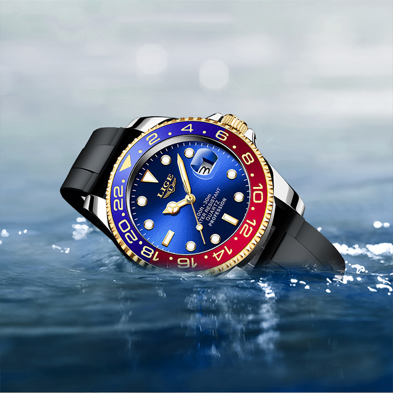 นาฬิกาข้อมือควอตซ์ LIGE 2026 ร - Luxury Watch Display Case บทวิจารณ์และราคา