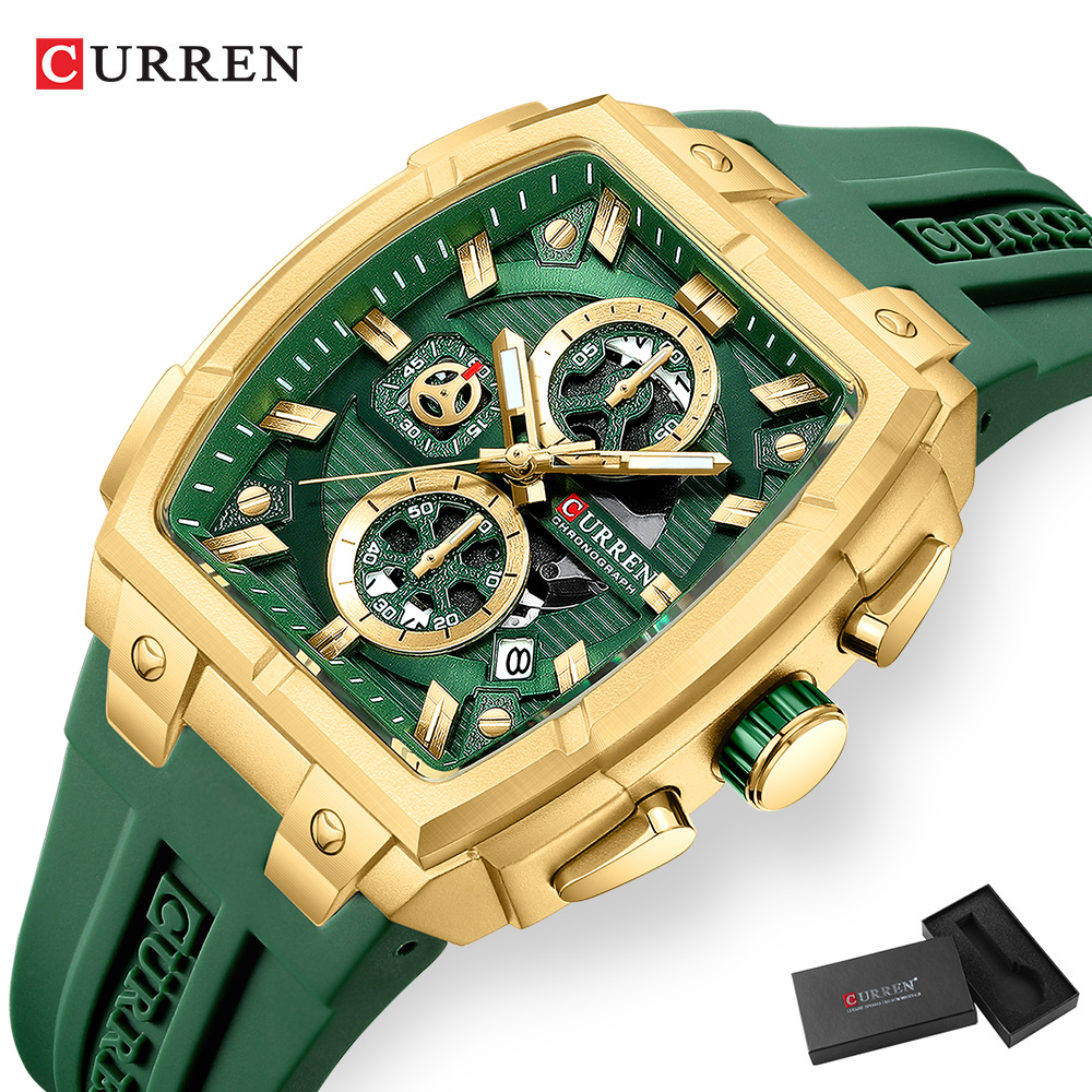 CURREN นาฬิกาวินเทจสุดหรูสำหรั - Luxury Watch With Bracelet บทวิจารณ์และราคา