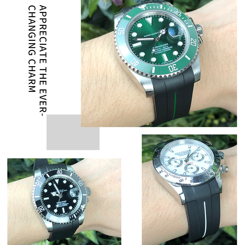 สายนาฬิกายางฟลูออโรคุณภาพสูง 1 - Luxury Watch Rolex บทวิจารณ์และราคา