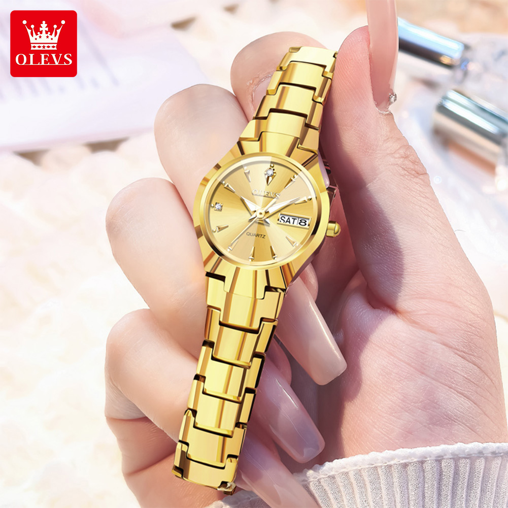 OLEVS สุภาพสตรีนาฬิกา 8697 หรู - Luxury Watch With Bracelet บทวิจารณ์และราคา