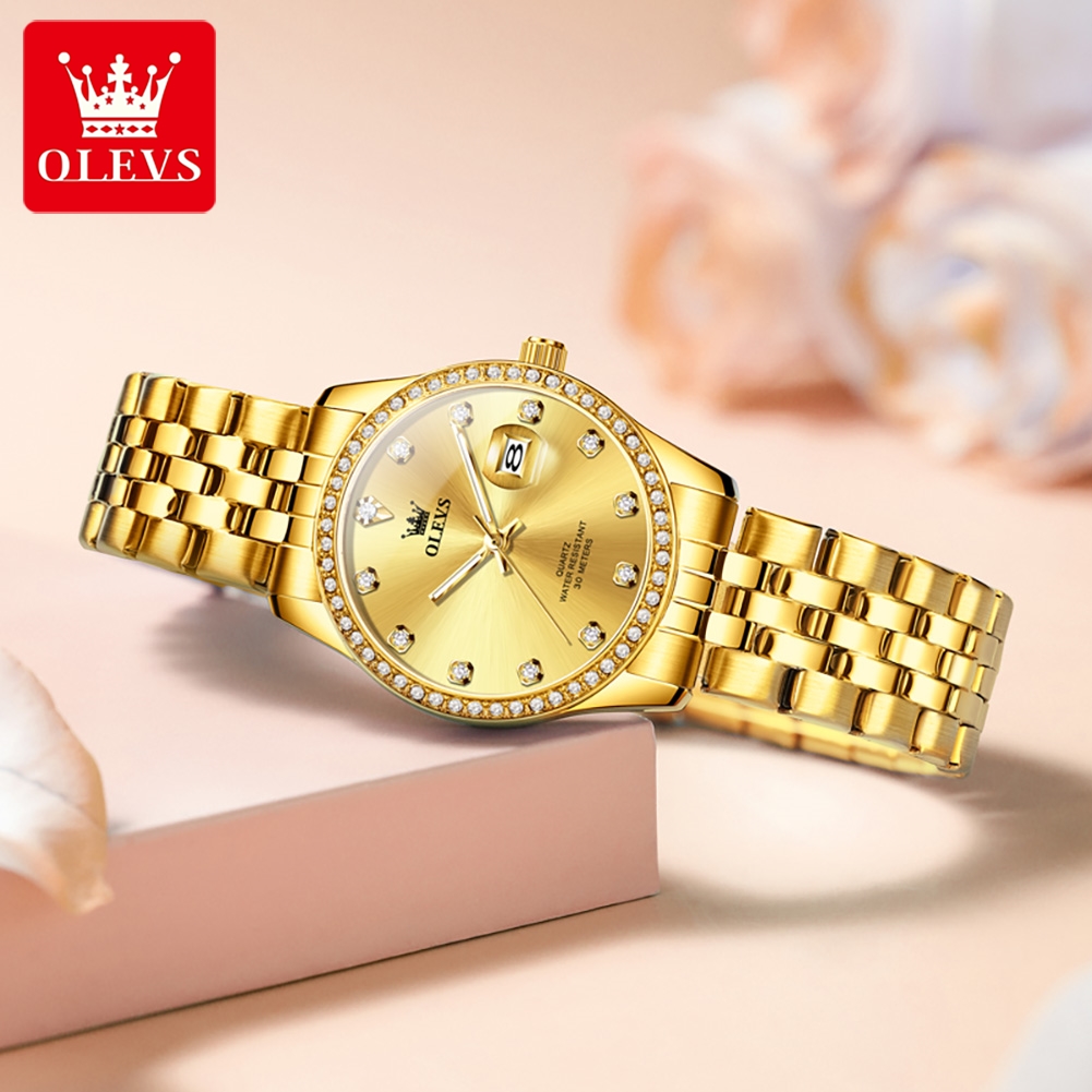 OLEVS 3629 นาฬิกาควอทซ์แบรนด์ห - Luxury Watch Top 10 บทวิจารณ์และราคา