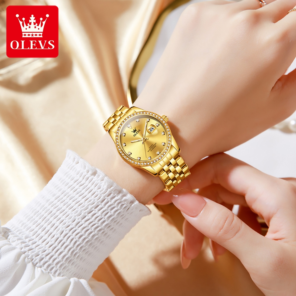 OLEVS 3629 นาฬิกาควอทซ์แบรนด์ห - Luxury Watch Top 10 บทวิจารณ์และราคา