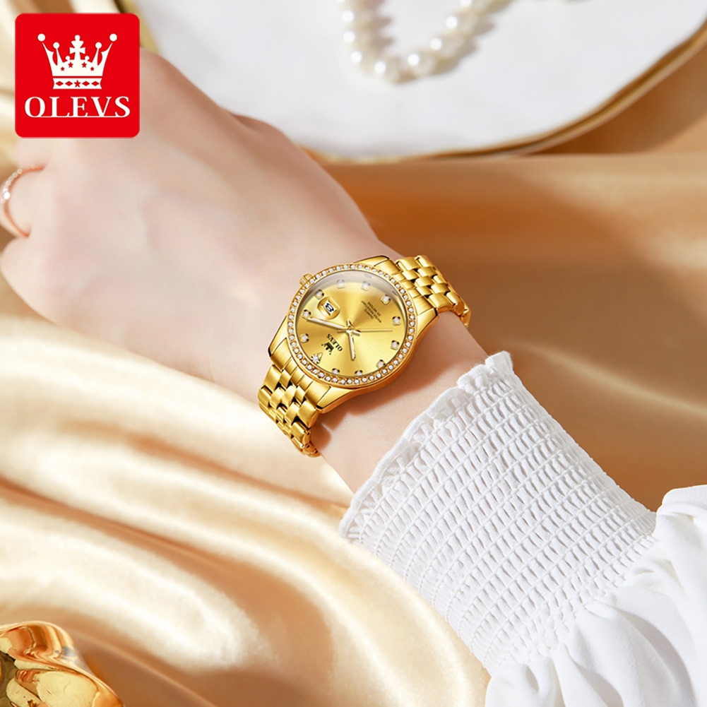 OLEVS 3629 นาฬิกาควอทซ์แบรนด์ห - Luxury Watch Top 10 บทวิจารณ์และราคา