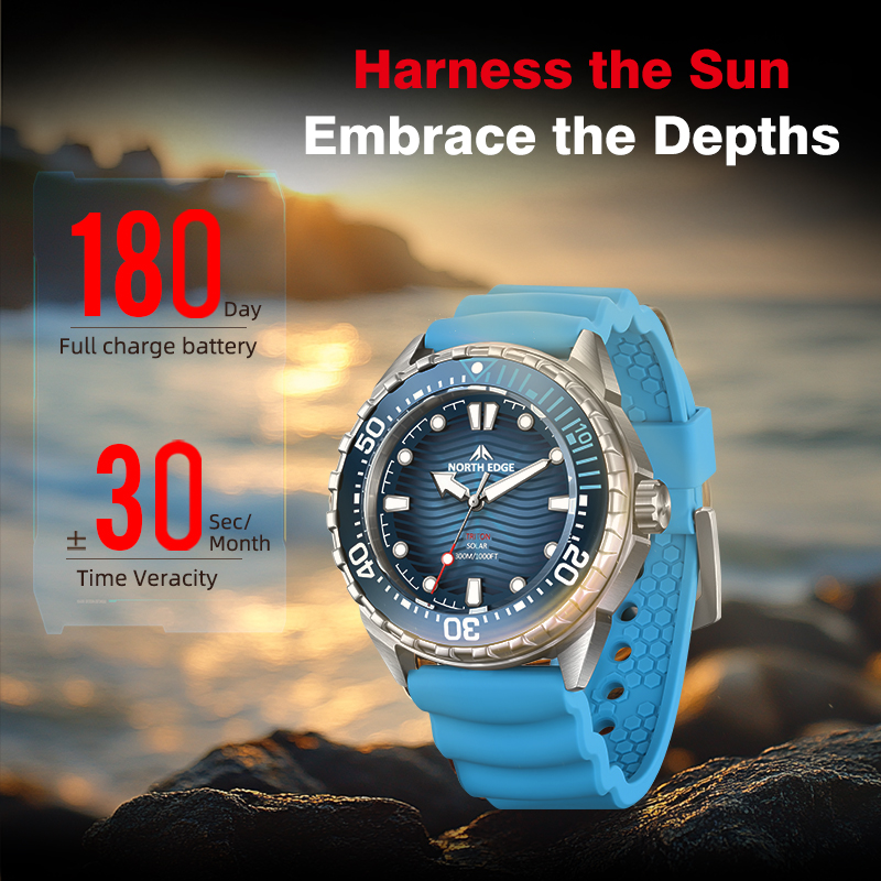 นาฬิกาดำน้ำ NORTH EDGE 2026 รุ - Diver Watch 300M บทวิจารณ์และราคา