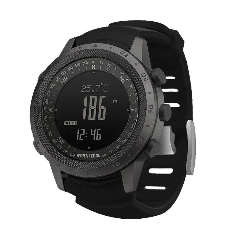 นาฬิกาดิจิตอลผู้ชาย NORTH EDGE - Compass Watch Luxury บทวิจารณ์และราคา