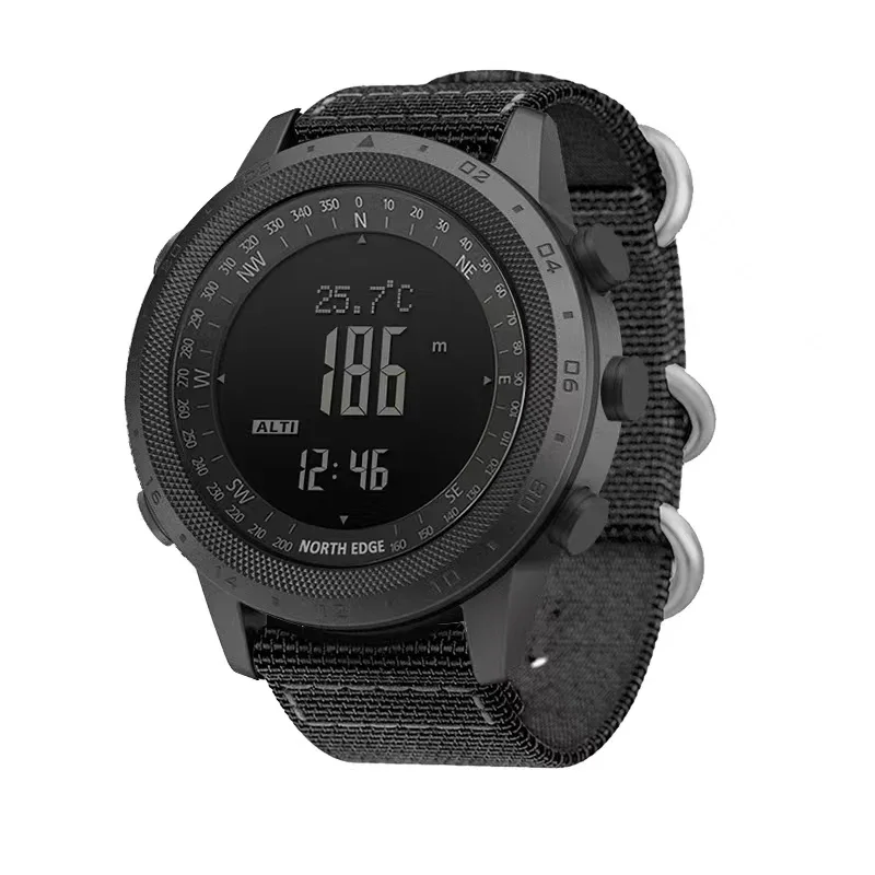 นาฬิกาดิจิตอลผู้ชาย NORTH EDGE - Compass Watch Luxury บทวิจารณ์และราคา