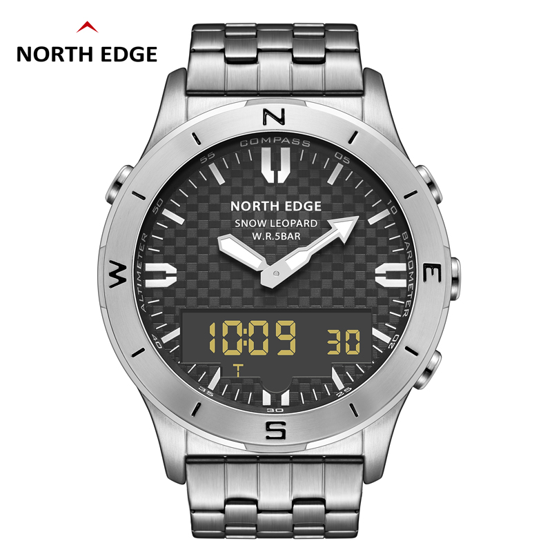 NORTH EDGE นาฬิกาดิจิตอลสำหรับ - Compass Watch Luxury บทวิจารณ์และราคา