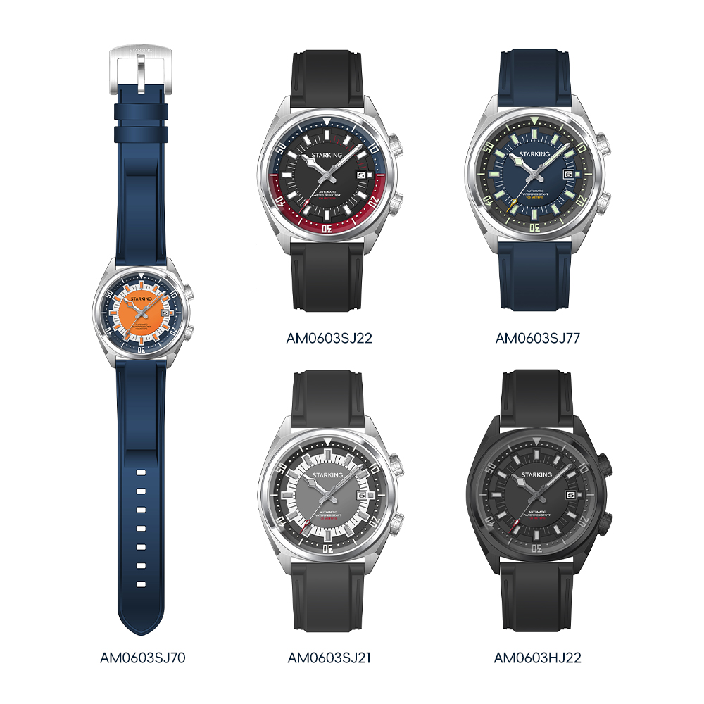 STARKING ผู้ชาย'นาฬิกาดำน้ำอัต - Diver Watch 300M บทวิจารณ์และราคา