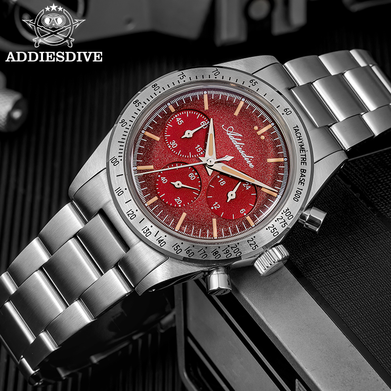 ADDIESDIVE AD2552 นาฬิกาโครโนก - Luxury Watch Level บทวิจารณ์และราคา