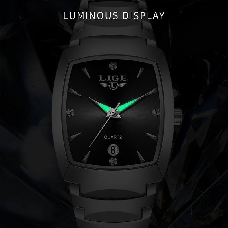 LIGE นาฬิกาผู้หญิงธุรกิจหรูหรา - Luxury Watch With Bracelet บทวิจารณ์และราคา