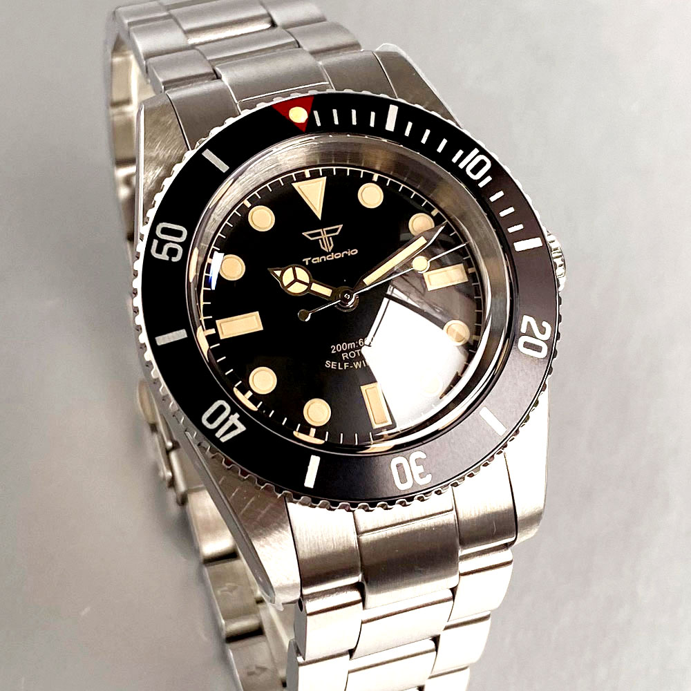 นาฬิกาดำน้ำ NH35 Tandorio รุ่น - Diver Watch 300M บทวิจารณ์และราคา