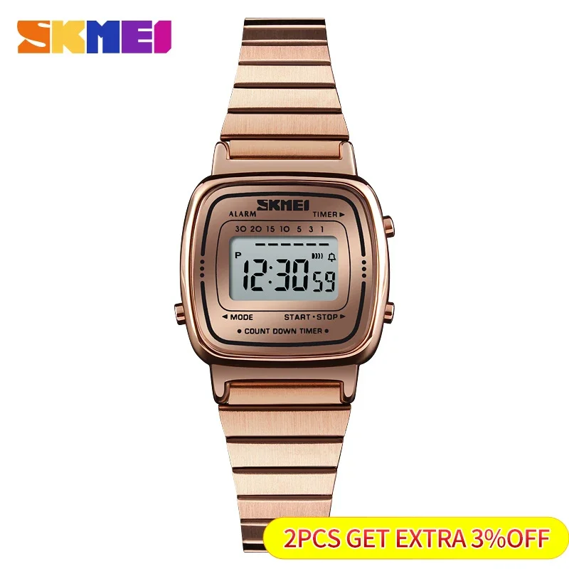 SKMEI 1901 ผู้หญิงแบรนด์หรู 3B - Luxury Watch Top 10 บทวิจารณ์และราคา