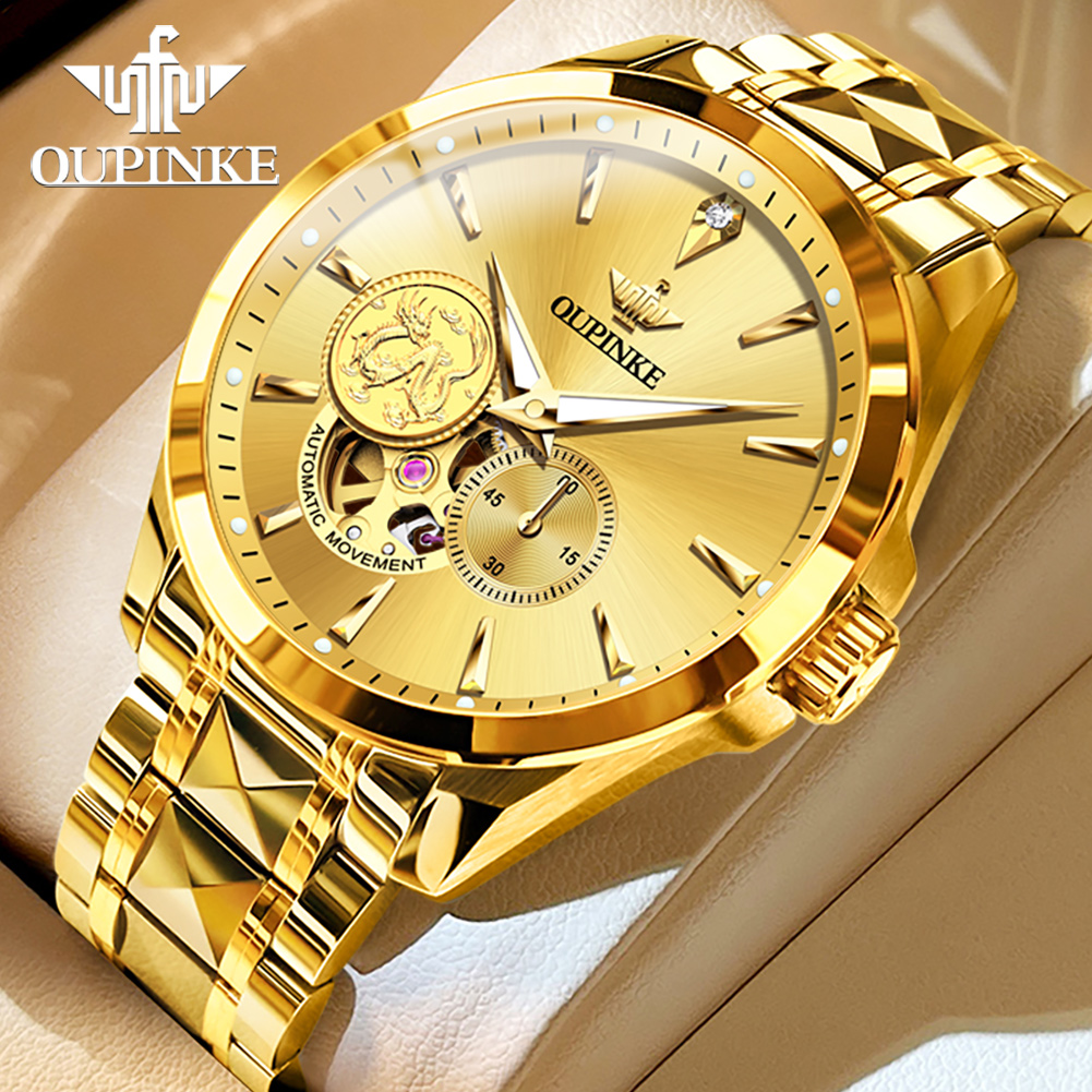 นาฬิกาข้อมือผู้ชาย OUPINKE แบร - Luxury Watch Brands Logo บทวิจารณ์และราคา