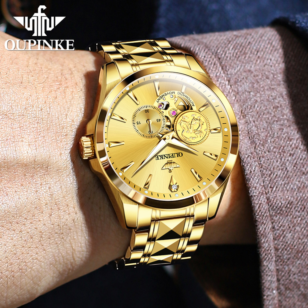นาฬิกาข้อมือผู้ชาย OUPINKE แบร - Luxury Watch Brands Logo บทวิจารณ์และราคา