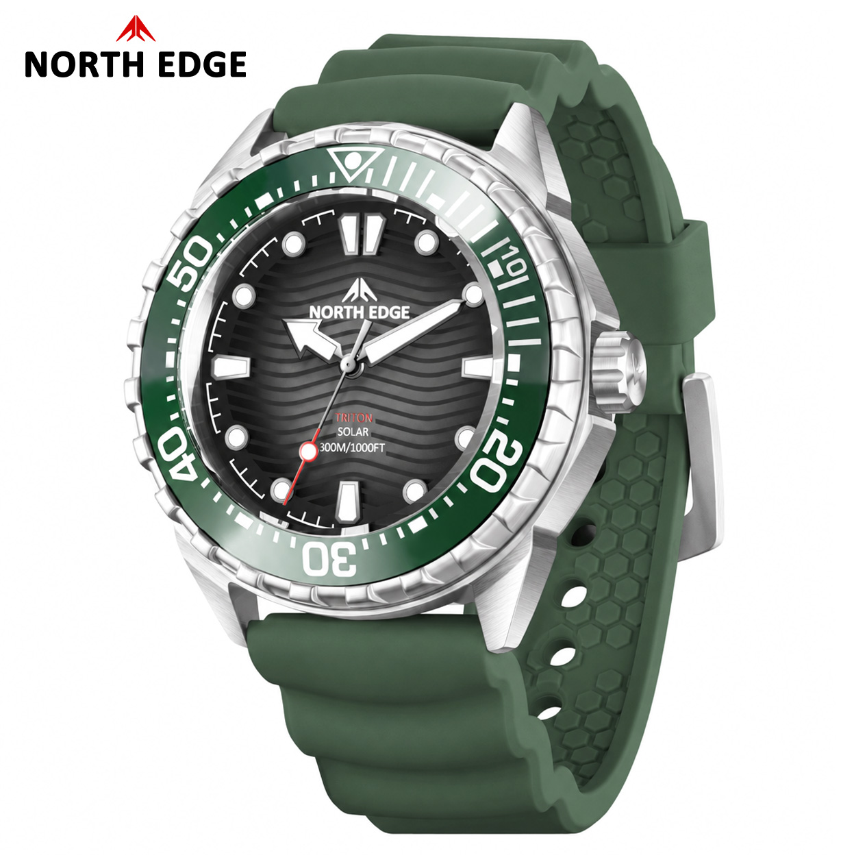 นาฬิกาดำน้ำ North Edge TRITON  - Diver Watch 300M บทวิจารณ์และราคา