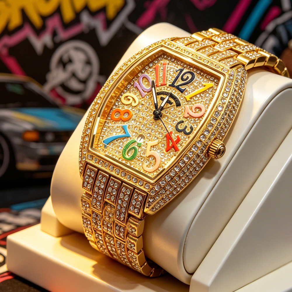 นาฬิกาควอตซ์ Tonneau ไม่มีโลโก - Luxury Watch Brands Logo บทวิจารณ์และราคา