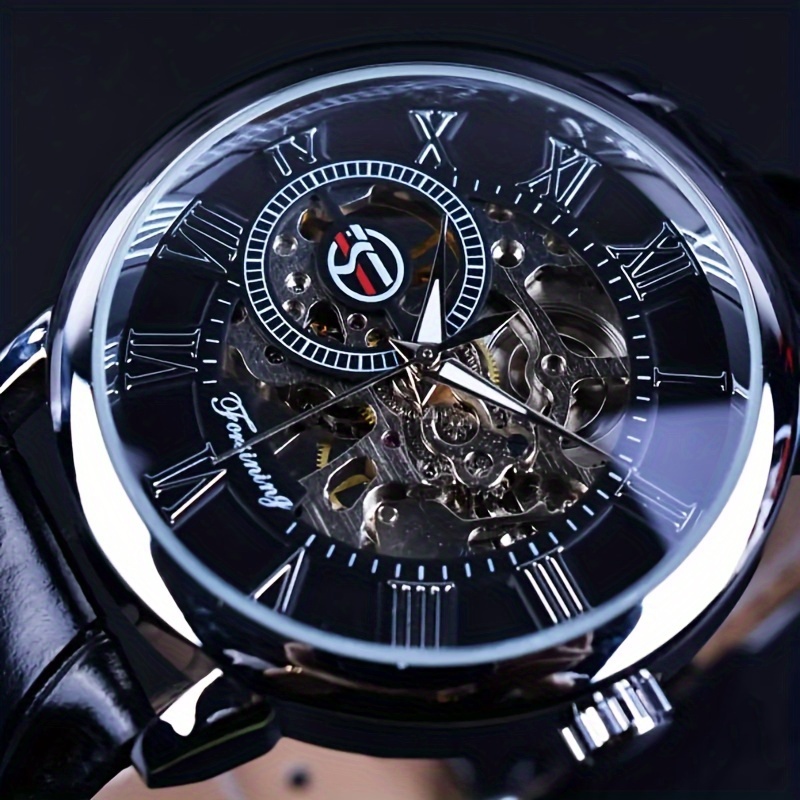 นาฬิกาข้อมือผู้ชาย Forsining ด - Luxury Watch Brands Logo บทวิจารณ์และราคา