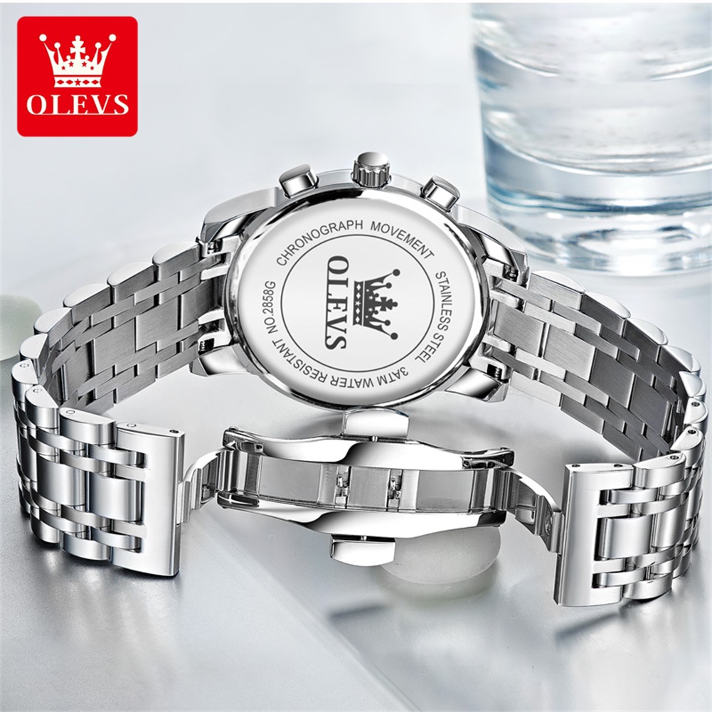 OLEVS นาฬิกาผู้ชายยอดนิยมสแตนเ - Luxury Watch Wallpaper บทวิจารณ์และราคา