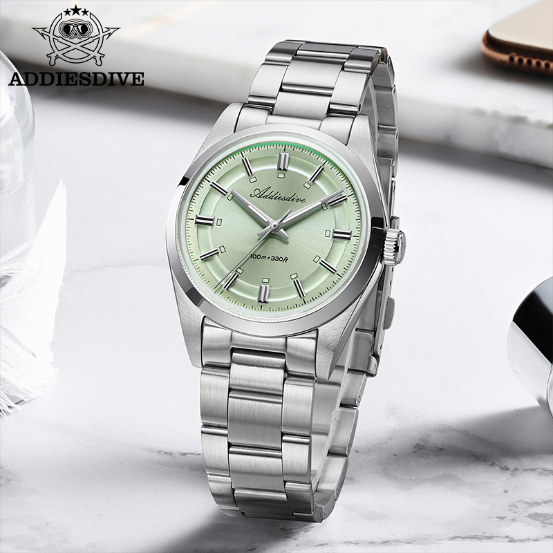 ADDIESDIVE ผู้ชายหรูหรานาฬิกาค - Luxury Watch With Bracelet บทวิจารณ์และราคา