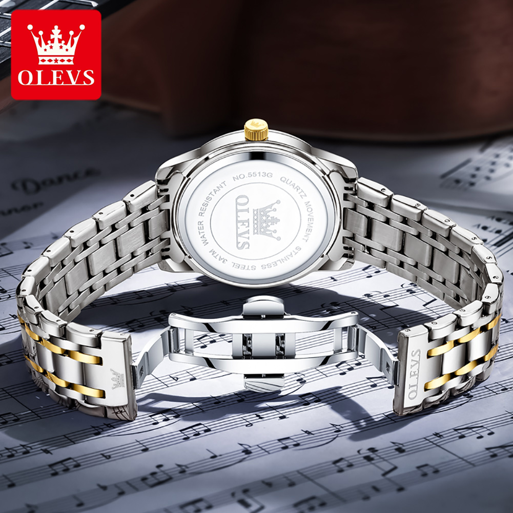 OLEVS แบรนด์นาฬิกาแฟชั่นผู้ชาย - Luxury Watch Wallpaper บทวิจารณ์และราคา