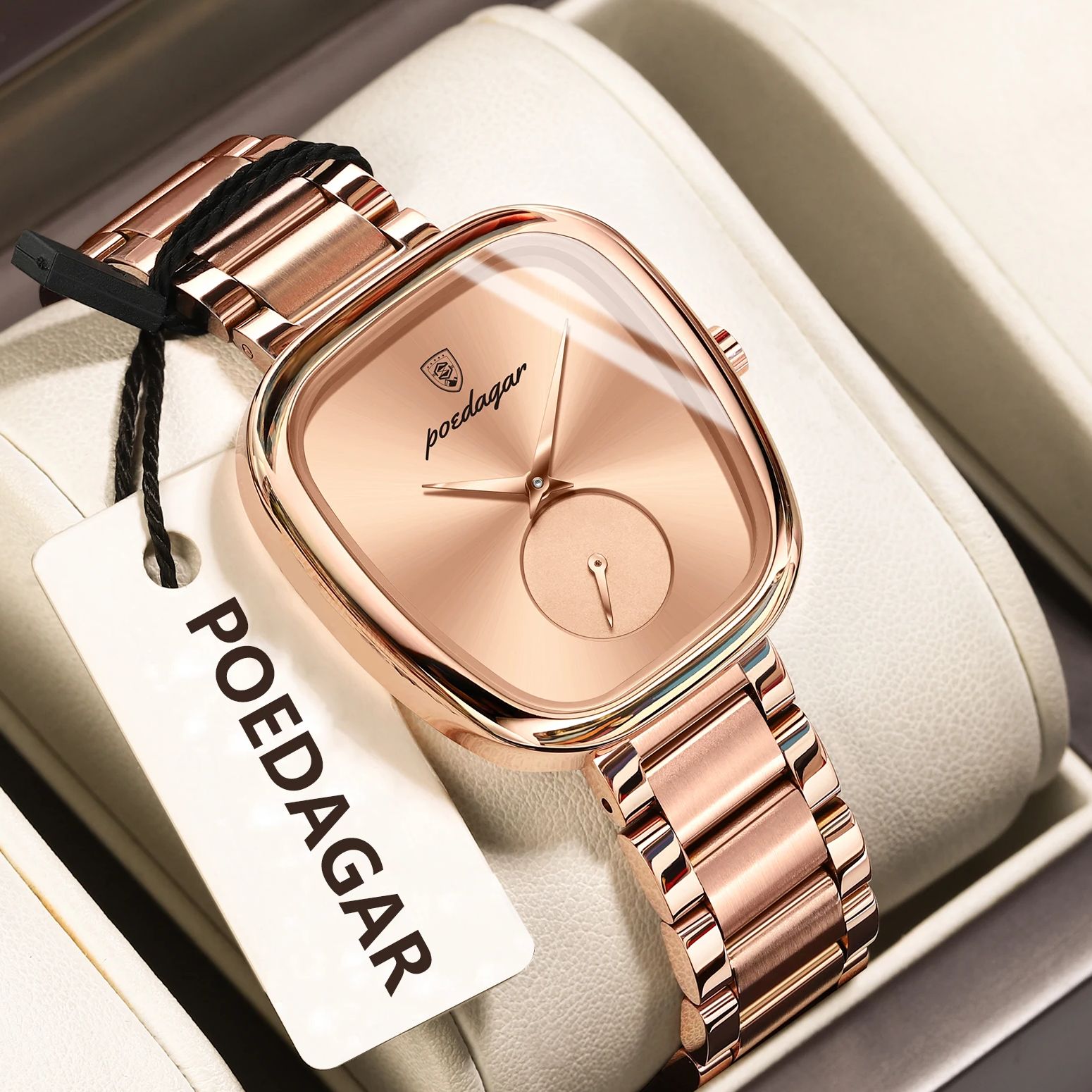 นาฬิกาข้อมือผู้หญิง POEDAGAR แ - Luxury Watch Girl บทวิจารณ์และราคา