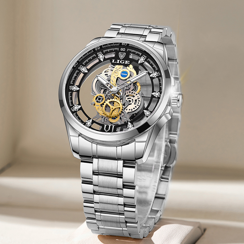 นาฬิกาข้อมือผู้ชาย LIGE แฟชั่น - Luxury Watch Top 10 บทวิจารณ์และราคา