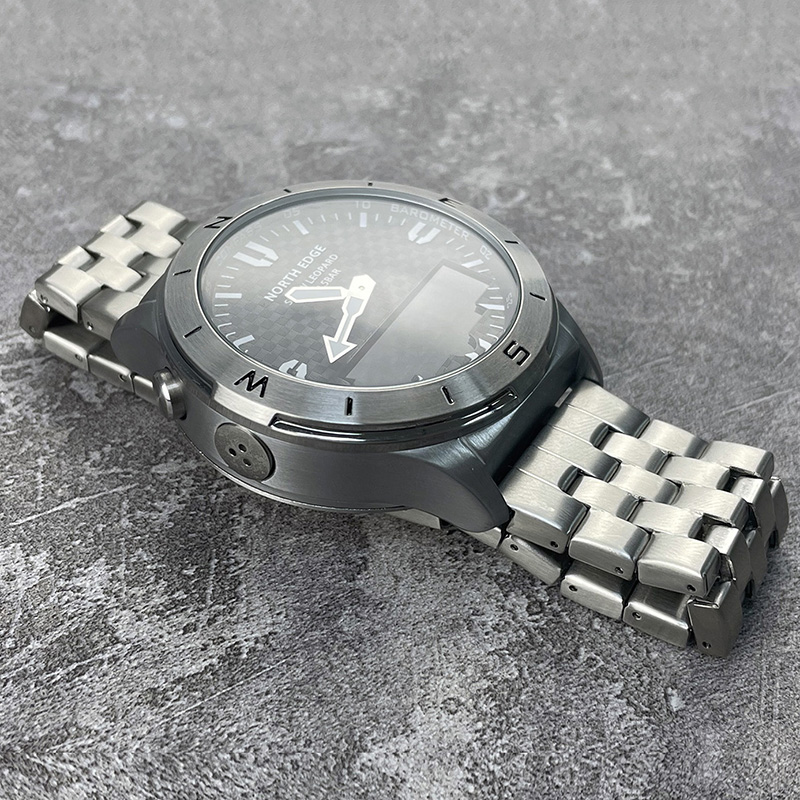 NORTH EDGE นาฬิกาดิจิตอลสำหรับ - Compass Watch Luxury บทวิจารณ์และราคา