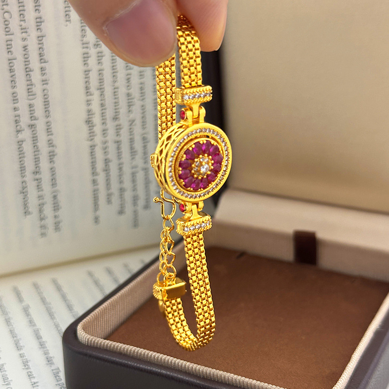 นาฬิกาข้อมือผู้หญิงหรูหราประดั - Compass Watch Luxury บทวิจารณ์และราคา