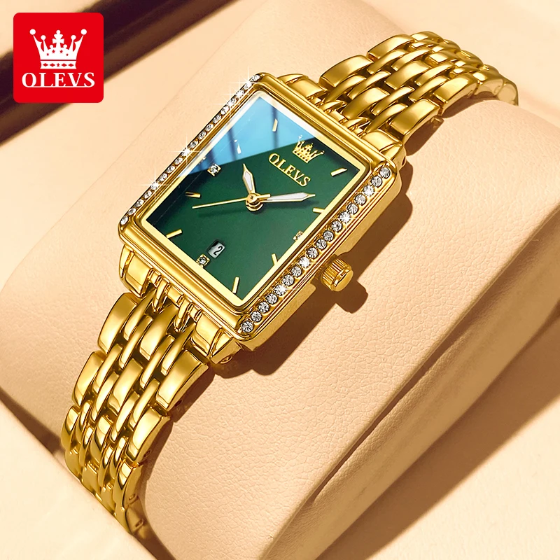 OLEVS 9995 นาฬิกาวันที่สำหรับผ - Luxury Watch Girl บทวิจารณ์และราคา