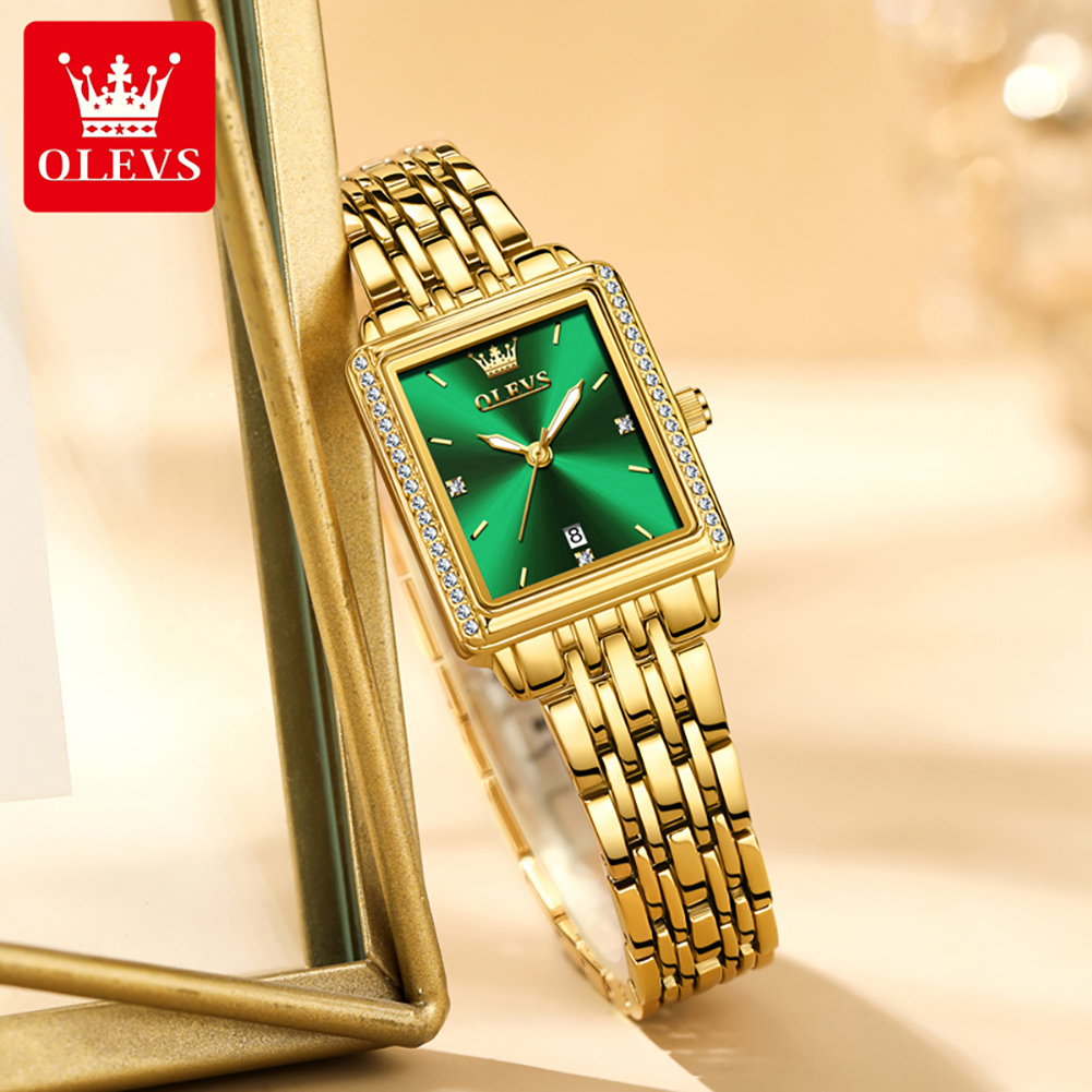 OLEVS 9995 นาฬิกาวันที่สำหรับผ - Luxury Watch Girl บทวิจารณ์และราคา