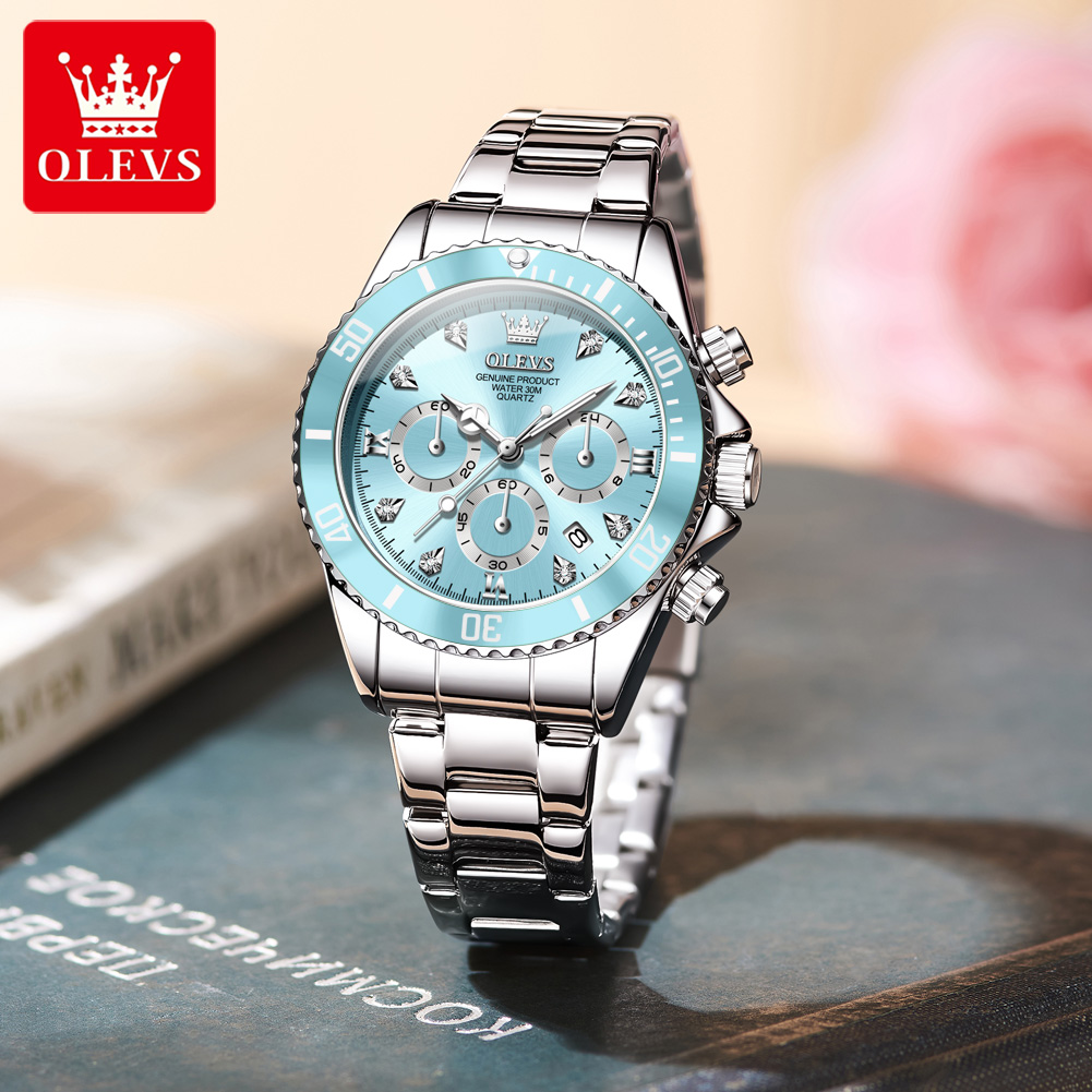 OLEVS นาฬิกาผู้หญิง 5632 Elega - Luxury Watch With Bracelet บทวิจารณ์และราคา