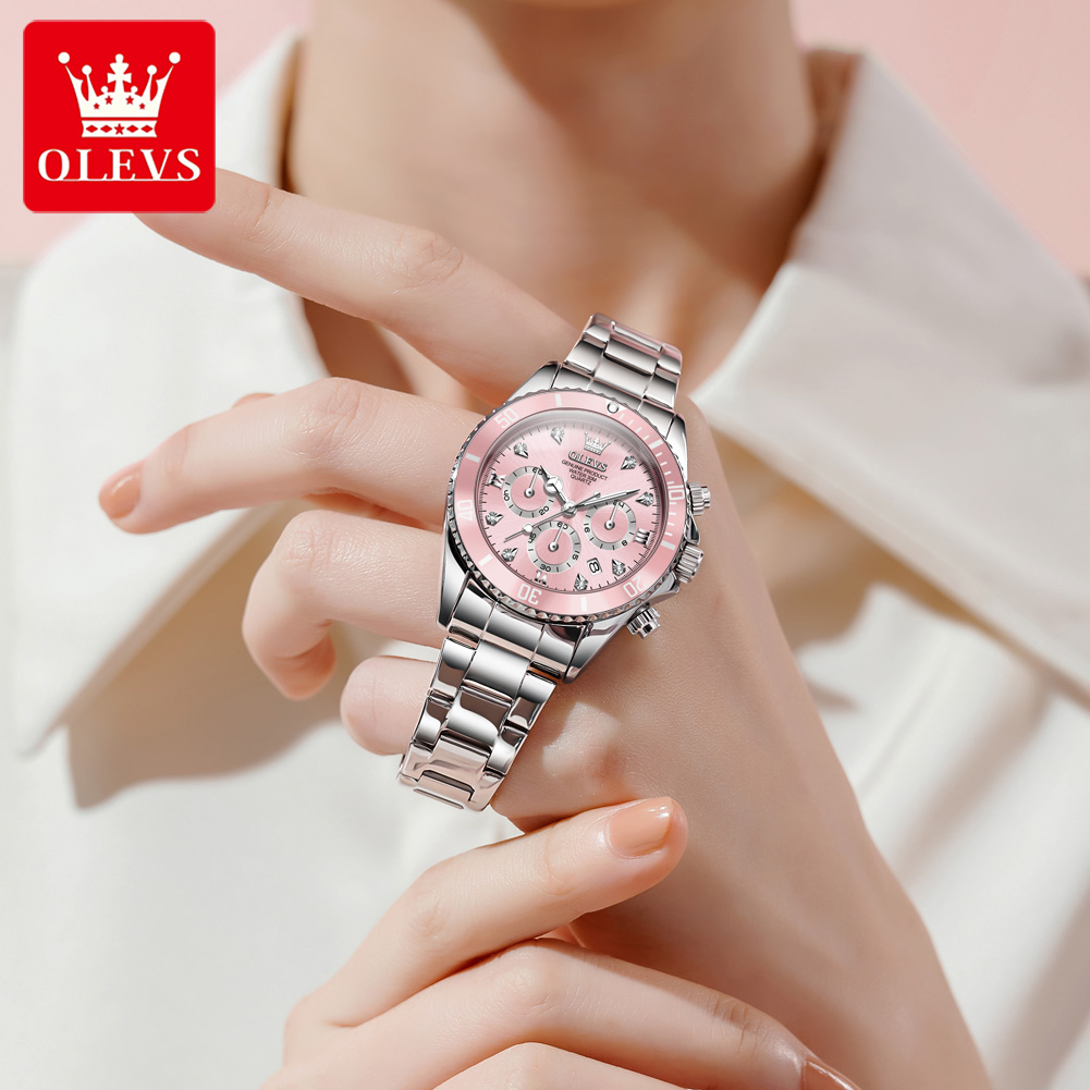 OLEVS นาฬิกาผู้หญิง 5632 Elega - Luxury Watch With Bracelet บทวิจารณ์และราคา
