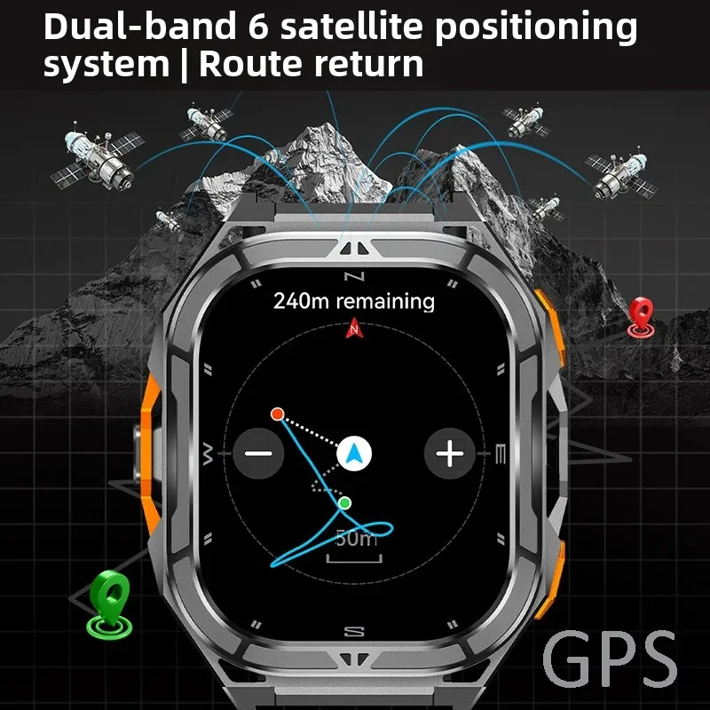 สมาร์ทวอทช์ AMOLED หรูหรา พร้อ - Compass Watch Luxury บทวิจารณ์และราคา