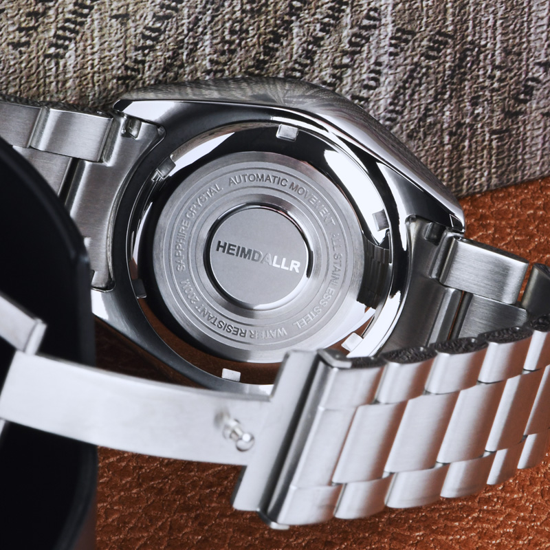 HEIMDALLR นาฬิกาผู้ชายนาฬิกาดำ - Diver Watch 300M บทวิจารณ์และราคา