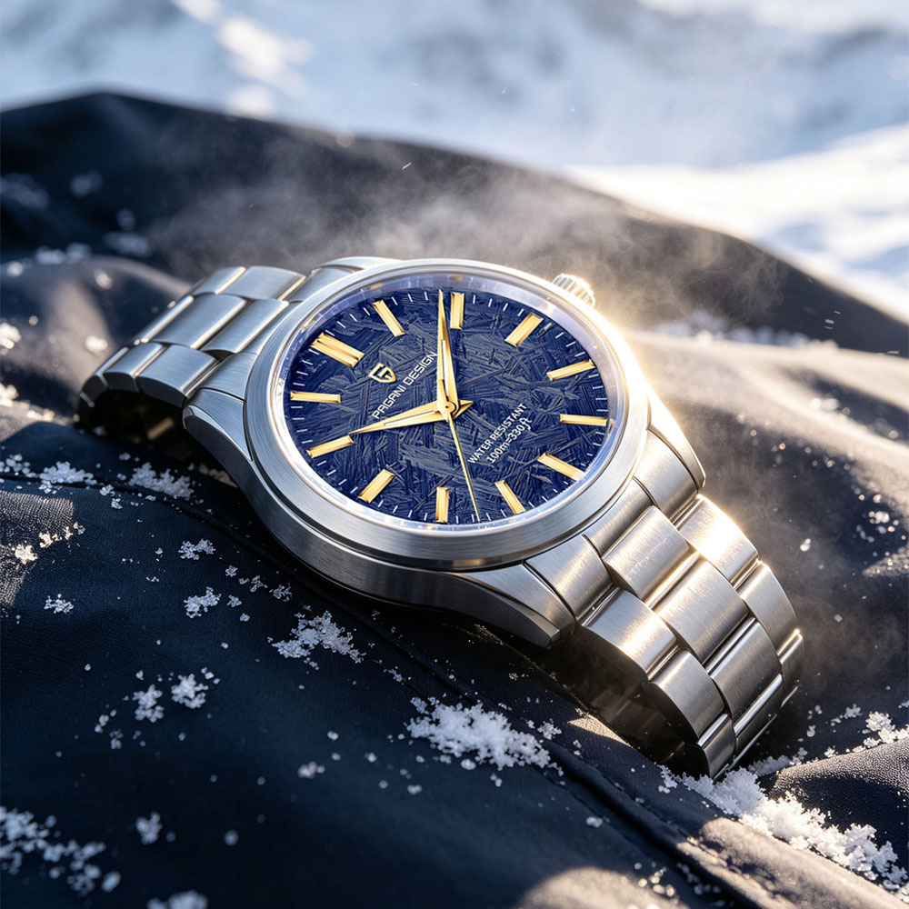 นาฬิกาควอตซ์ PAGANI DESIGN 40  - Luxury Watch With Bracelet บทวิจารณ์และราคา
